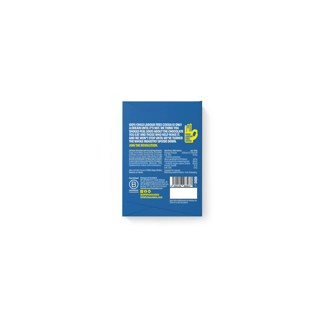 UP-UP MINI Sea Salt Dark Chocolate Bar