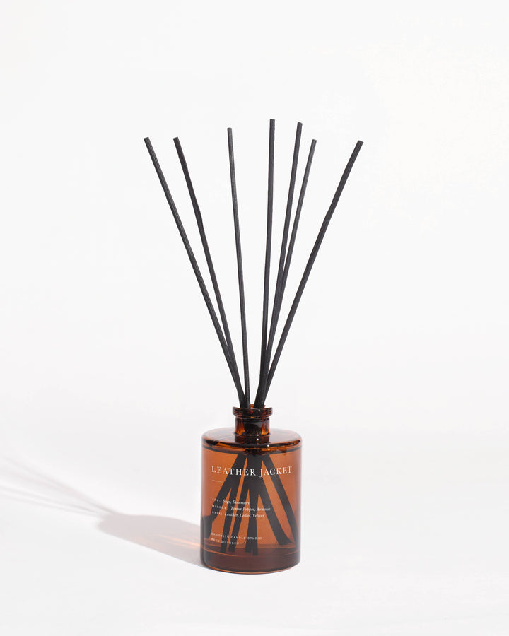 Leather Jacket Reed Diffuser