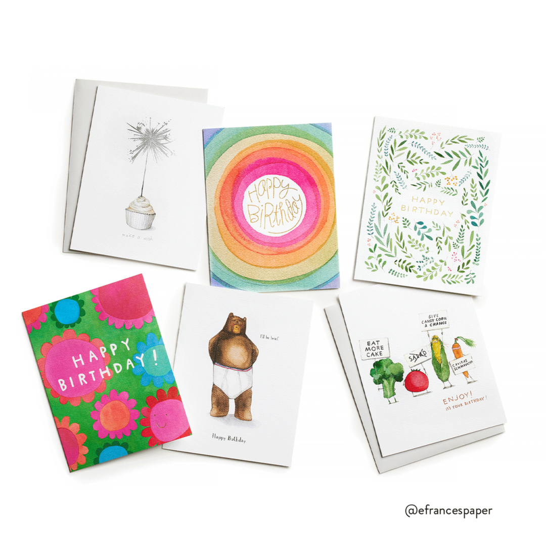 Sheepdog Belated Birthday Greeting Card