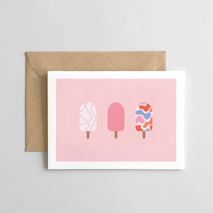 Graphic Popsicle Design