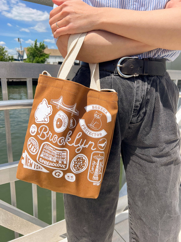 Brooklyn Essentials Tote: Caramel