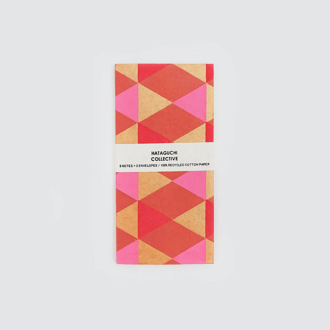 Large Envelope with Notecard Set: SHIMA-MARU GREY x GOLD