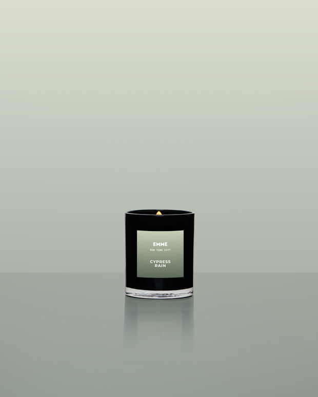 Cypress Rain Candle Jar