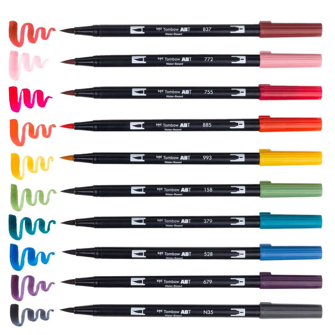 Dual Brush Markers: The Nineties