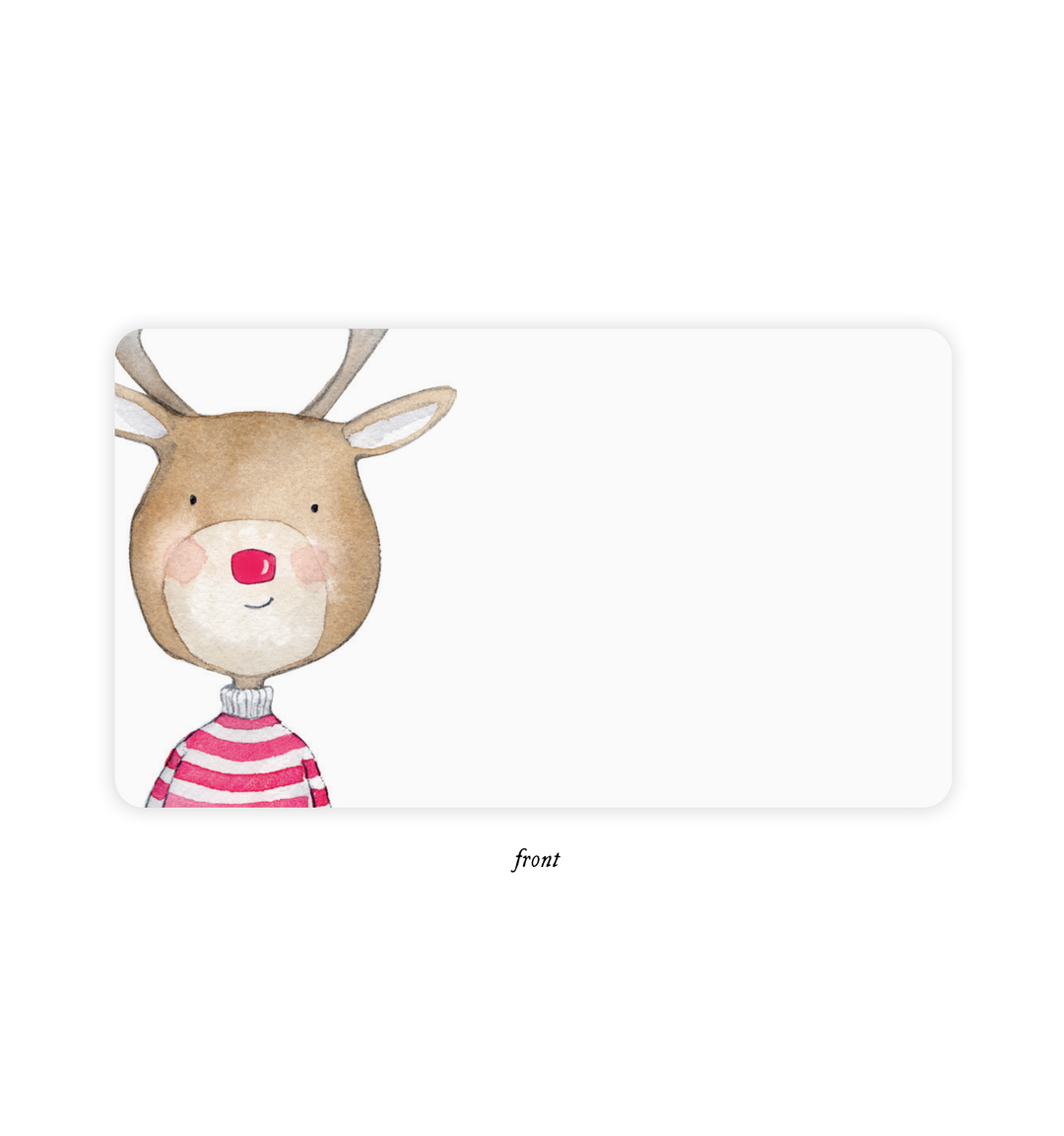 Rudolph Little Notes® – Mini Notecard Pack, Set of 5
