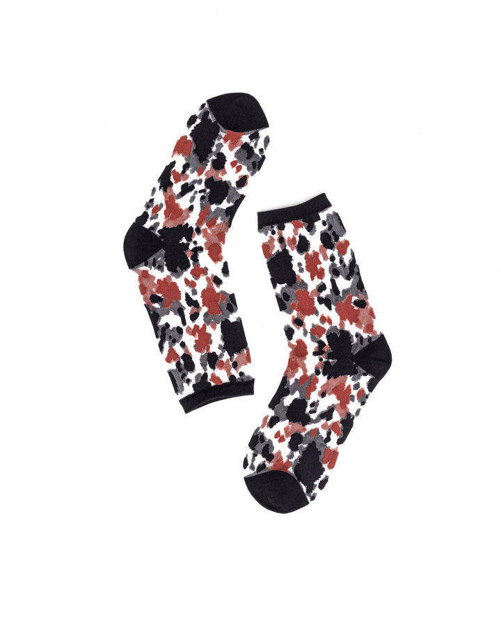 Cowgirl Chic Sheer Crew Sock