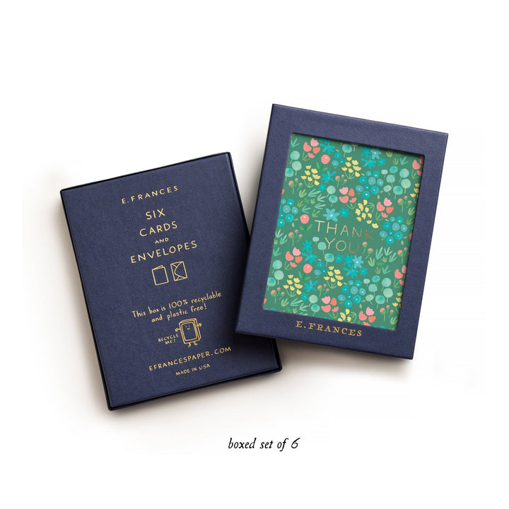 Sage Meadow Thank You Boxed Card Set