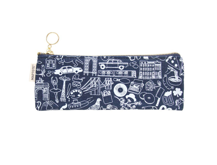 Brooklyn Pencil Pouch: Natural