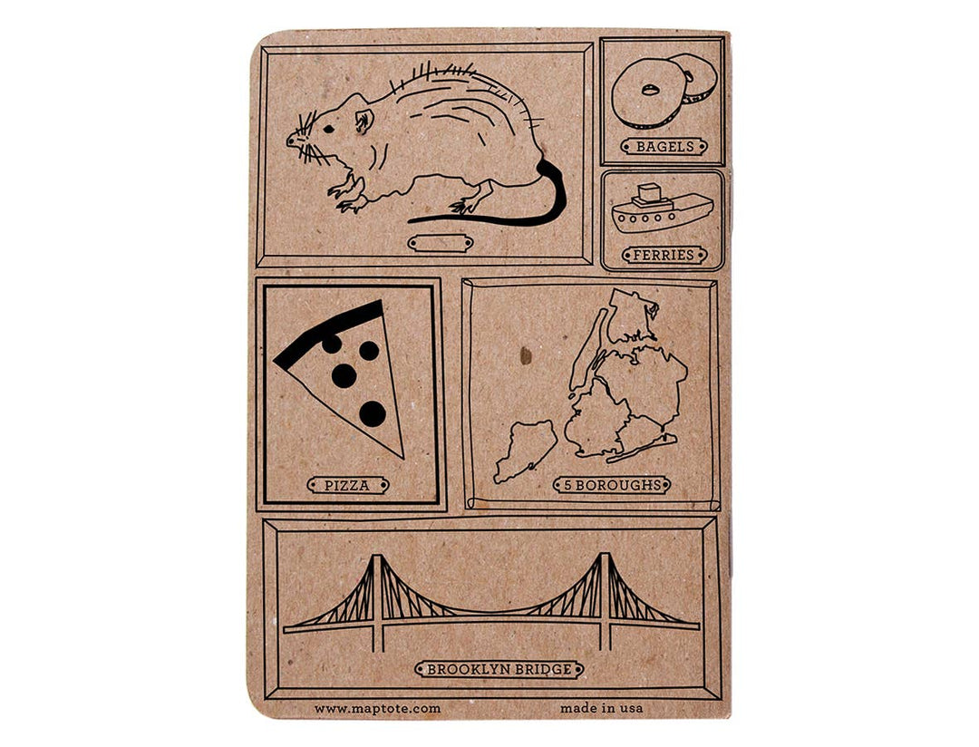 NYC Frames Kraft Notebook