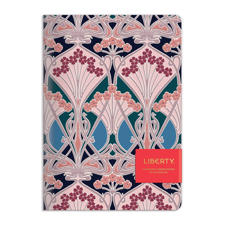 Liberty Ianthe Handmade Embroidered Journal