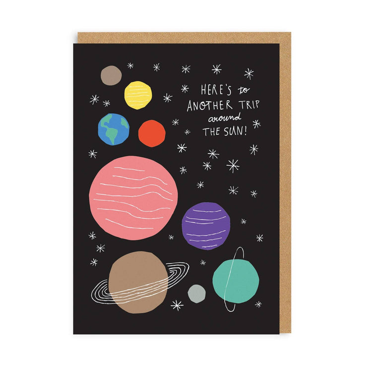 Heres To Another Trip Around The Sun Birthday Card(10526)