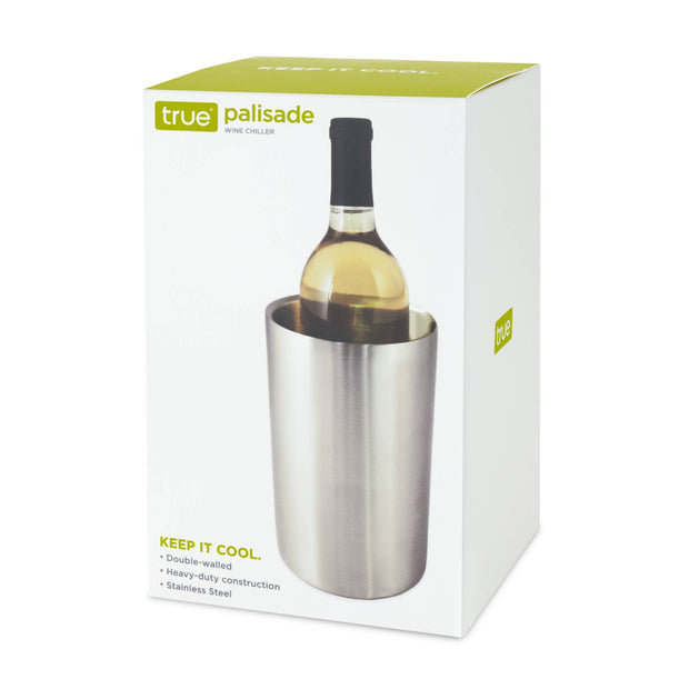 Palisade Double Wall Polished Stainless Steel Wine Chiller