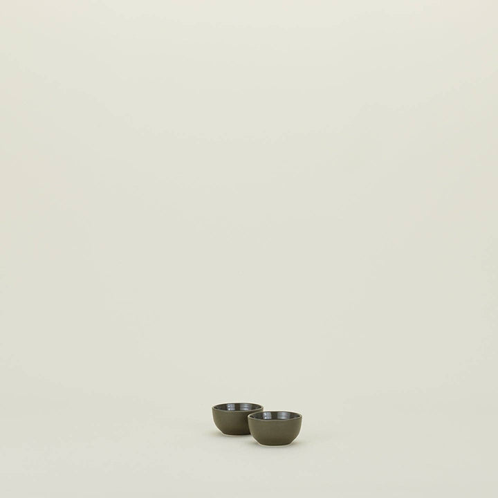 ESSENTIAL EXTRA SMALL BOWL - SET OF 2, OLIVE