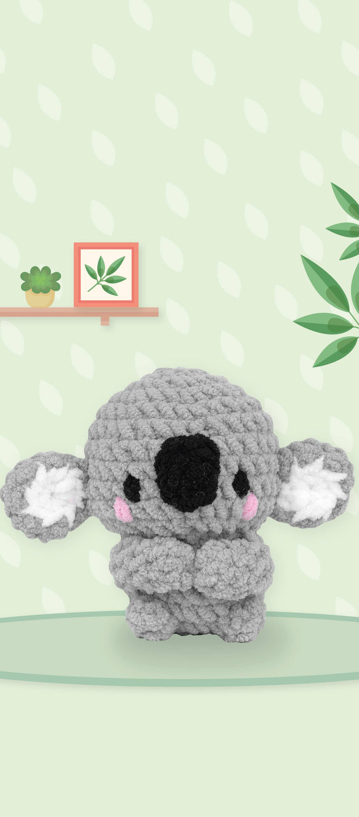 Dozy the Koala Amigurumi Kit - DMC