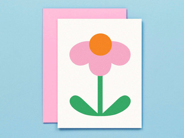 Flower Friend No. 6, Bud Blank Card