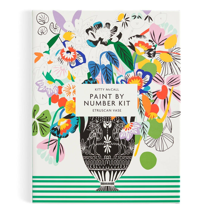 Kitty McCall Etruscan Vase 9 x 12" Paint by Number Kit