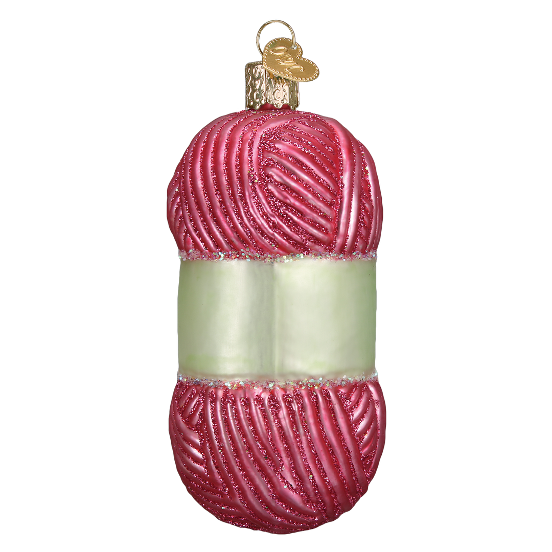 Knitting Yarn Ornament