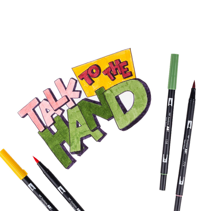 Dual Brush Markers: The Nineties