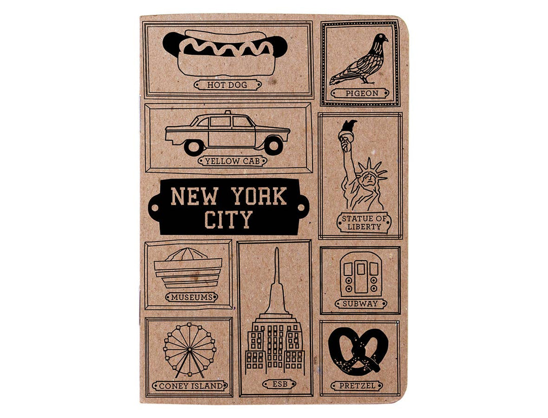 NYC Frames Kraft Notebook