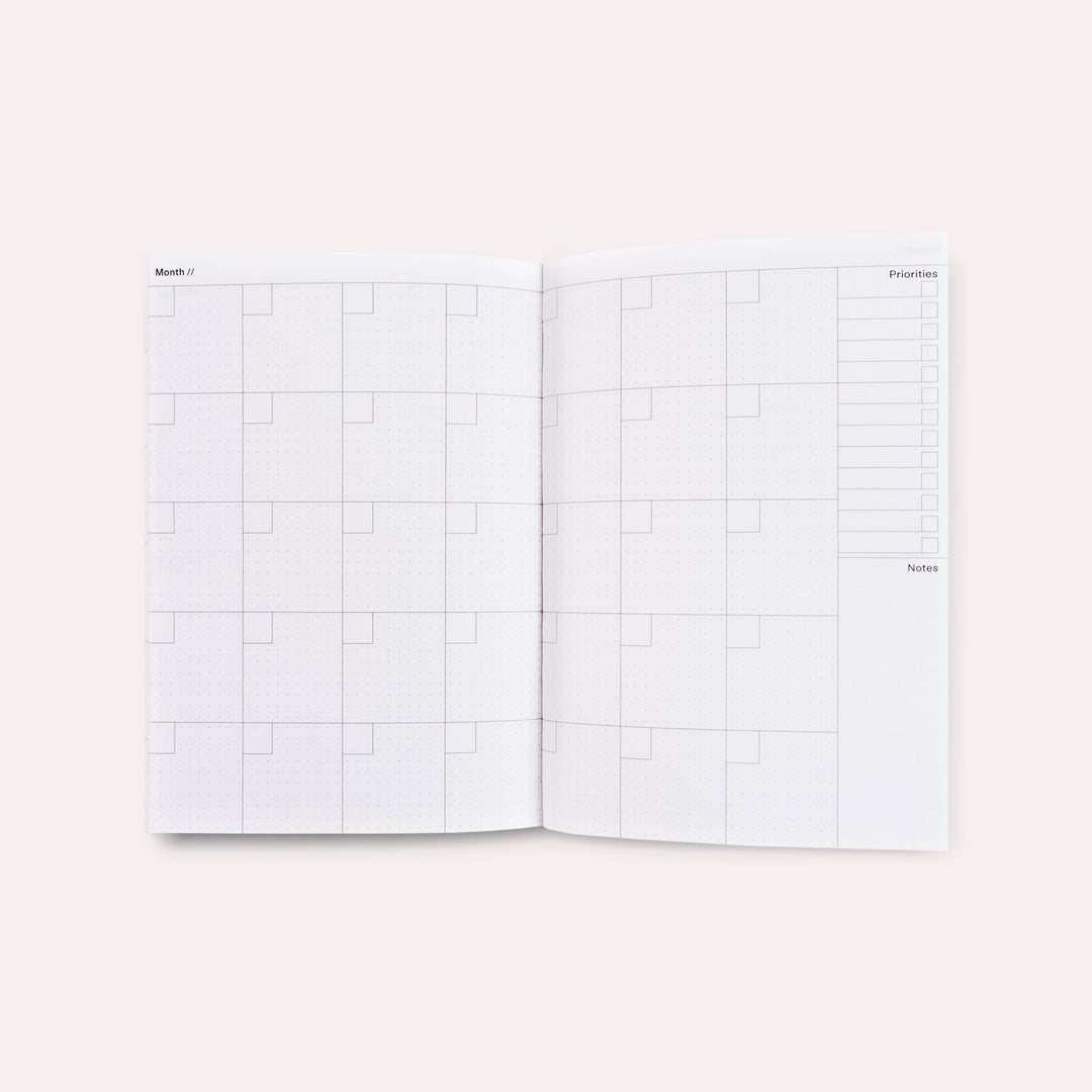 Seoul Pocket Undated Weekly Planner