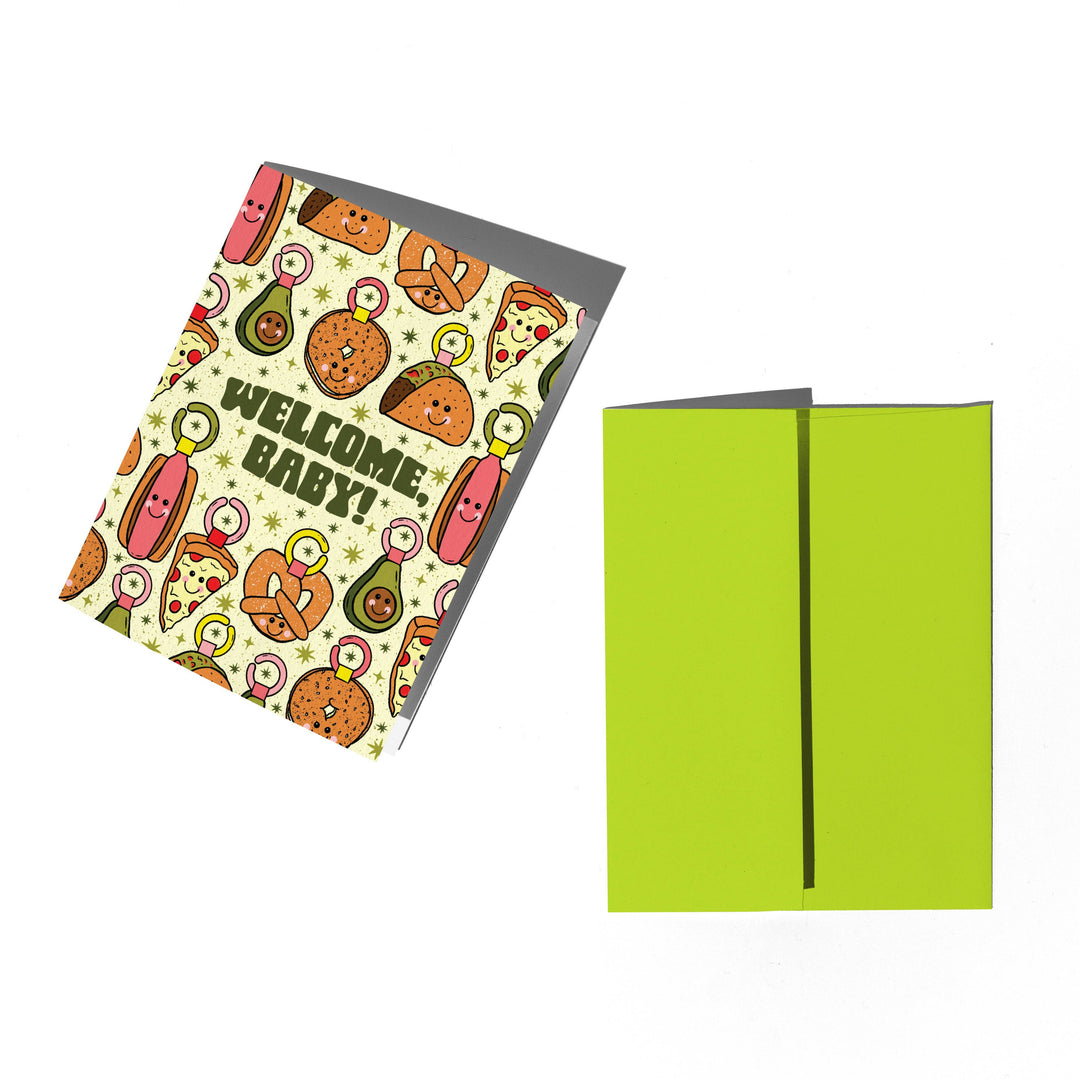 Food Toy Baby Card