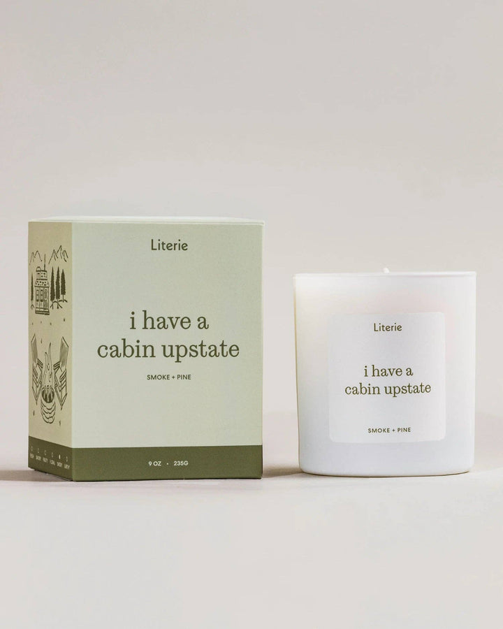 I Have A Cabin Upstate Candle