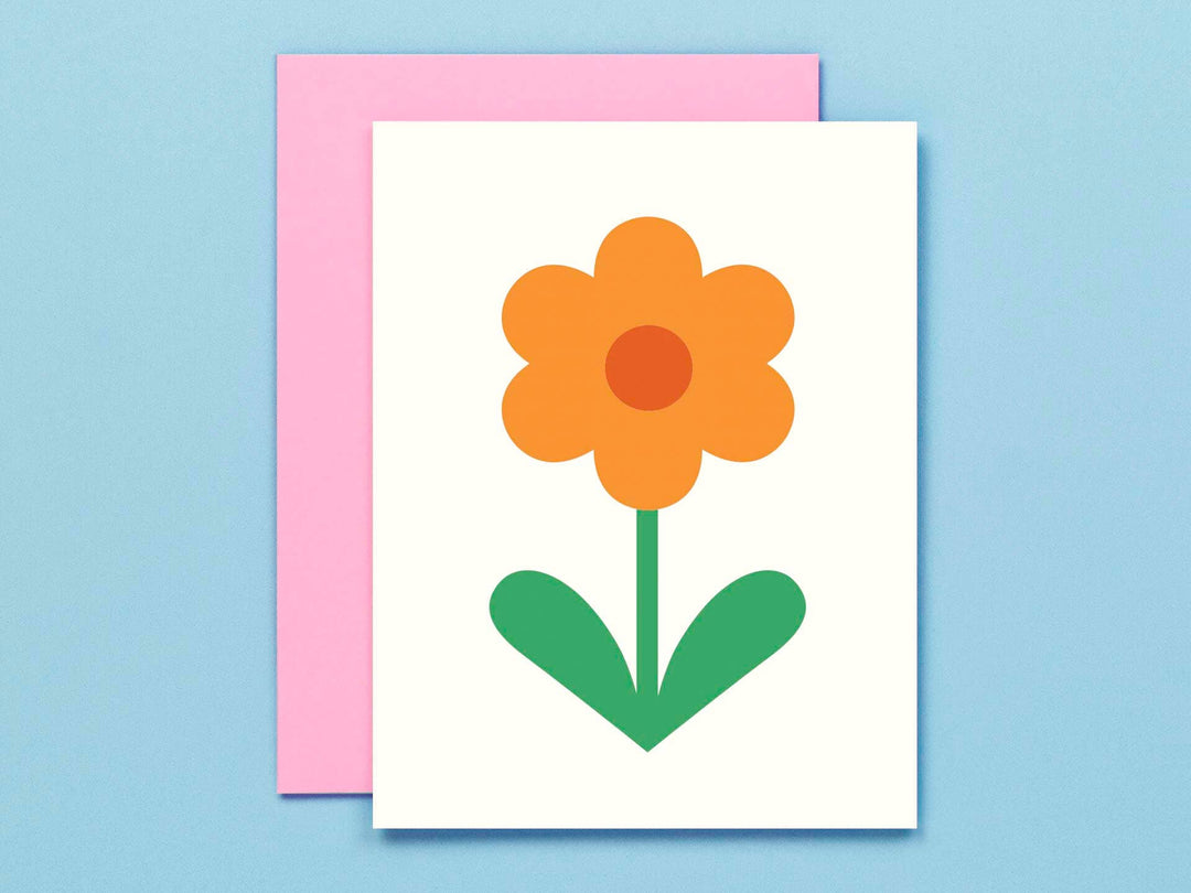 Flower Friend No. 4, Love Blank Card