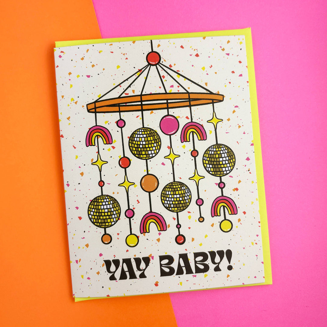 Disco Baby Card
