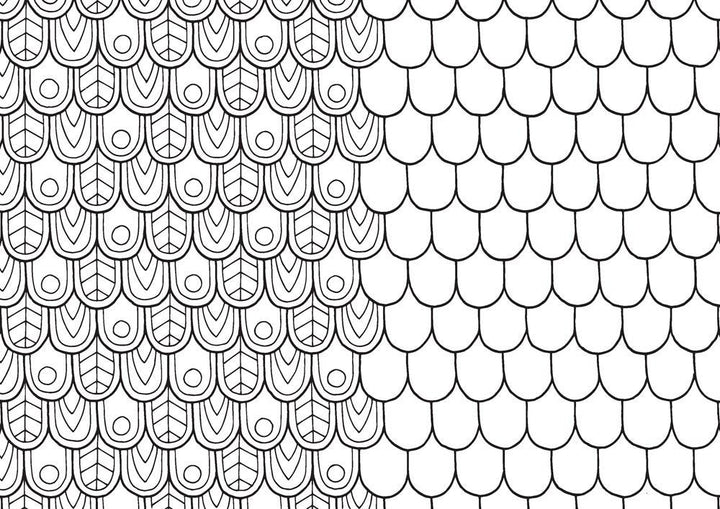 The Mindfulness Patterns Coloring Book
