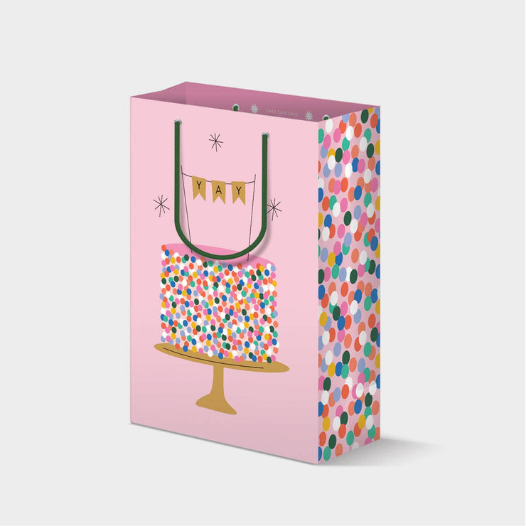 Sprinkle Cake Gift Bag