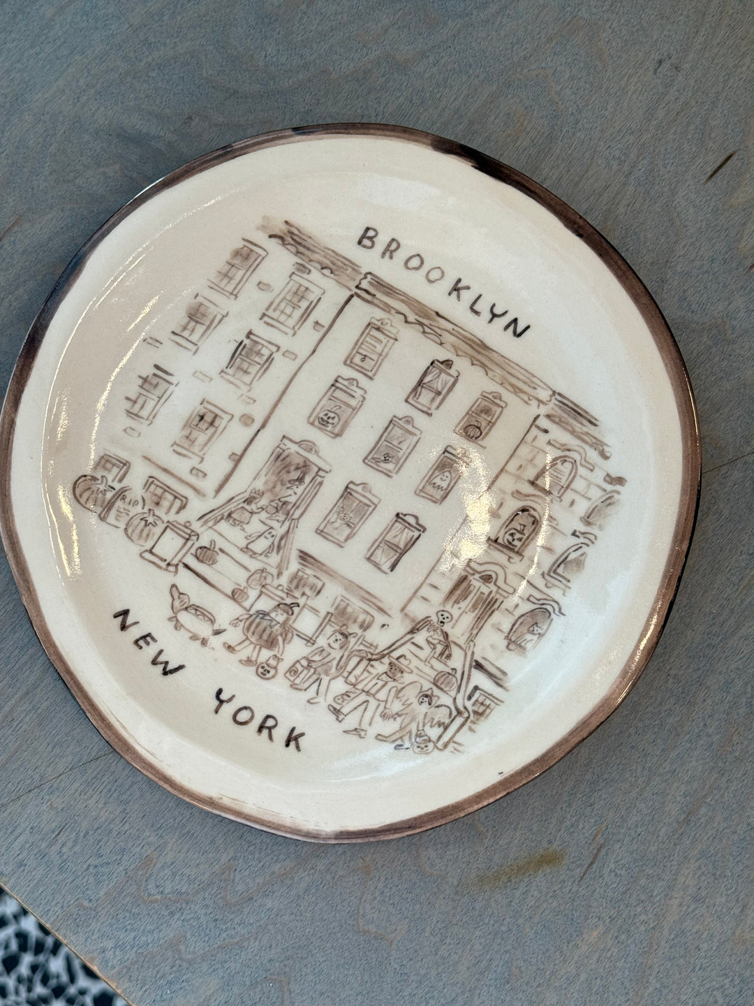 NYC Ceramic Souvenir Plates