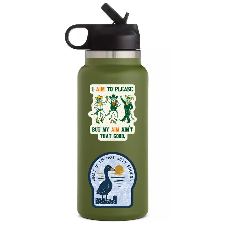 Silly Goose Funny Ironic High Quality Vinyl Sticker