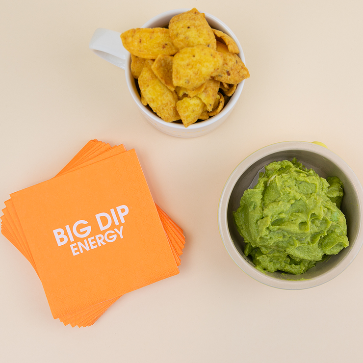 Big Dip Energy - Orange Cocktail Napkins