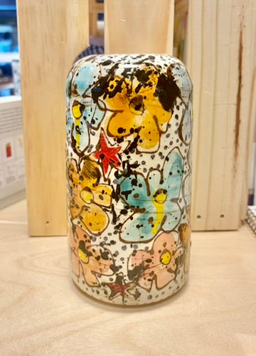 Spotty Dotty Florals Vase