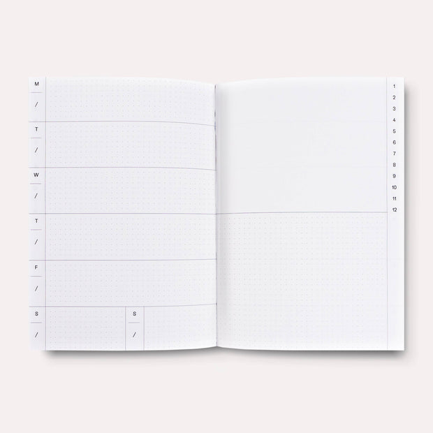 Casetta Undated Weekly Planner Book
