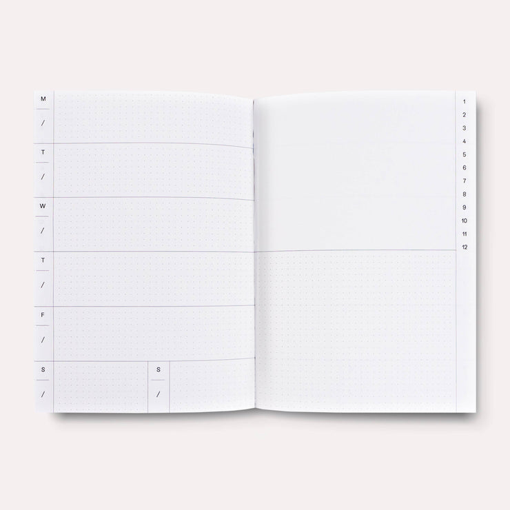 Casetta Undated Weekly Planner Book