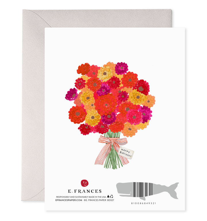 Birthday Bouqet Greeting Card
