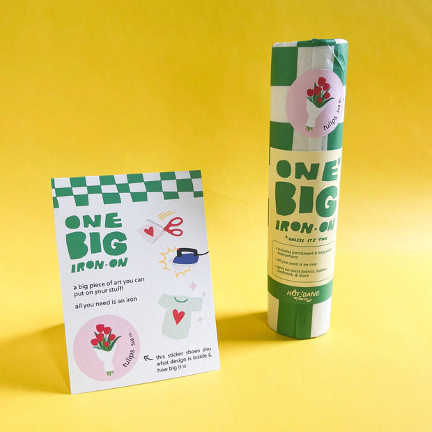One Big Iron-On Butter Knife