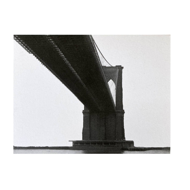 Brooklyn Bridge Blank Card