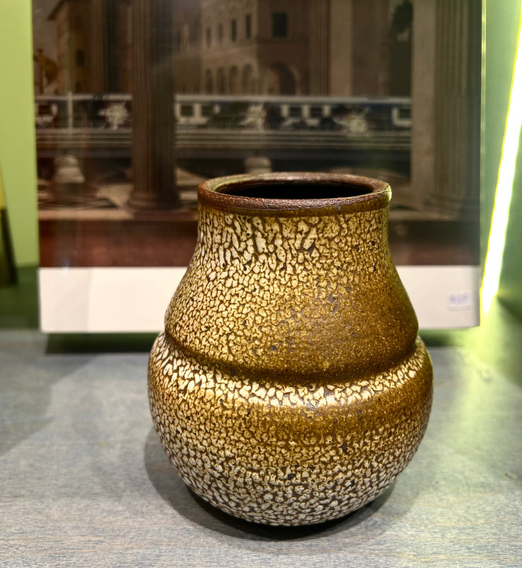 Fade Brown Speckled Vase