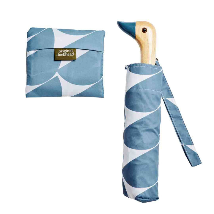 Denim Moon Pattern Eco-Friendly Duckhead Umbrella