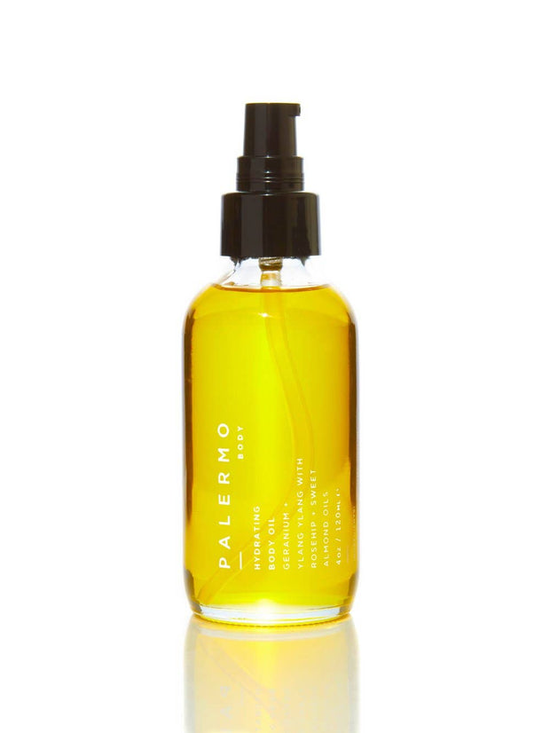 Hydrating Body Oil - Geranium + Ylang Ylang 4oz