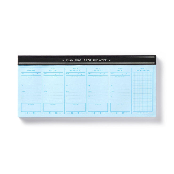 Brass Monkey Planning Is For The Week Weekly Planner Pad