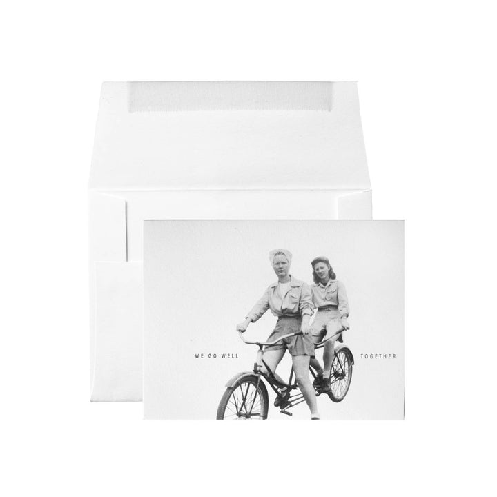 Tandem We Go Well Together Card