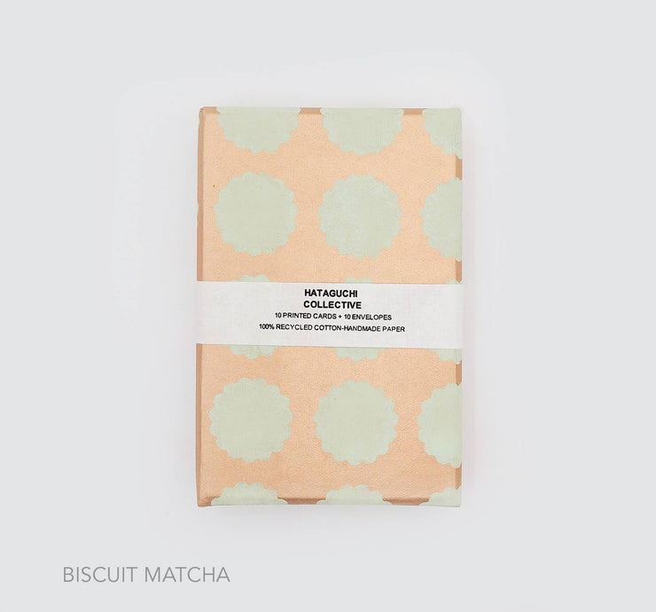 Greeting Card Set in Box: BISCUIT ROSE