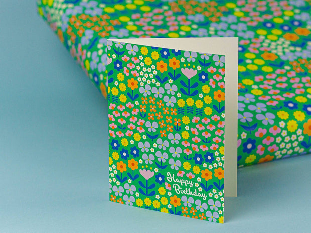 Birthday Meadow • Floral Birthday Card