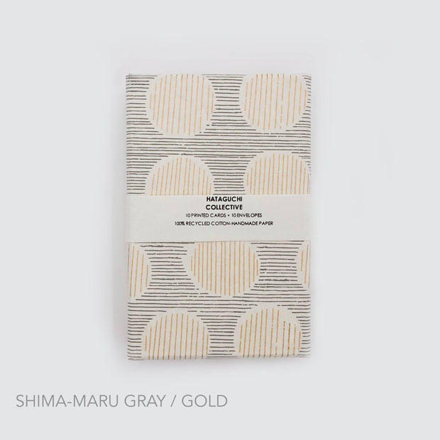Greeting Card Set in Box: BISCUIT MATCHA