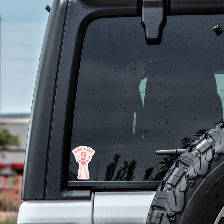 Cowgirl Feminist Politics High Quality Vinyl Sticker