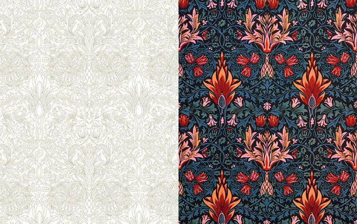 William Morris: An Arts & Crafts Coloring Book