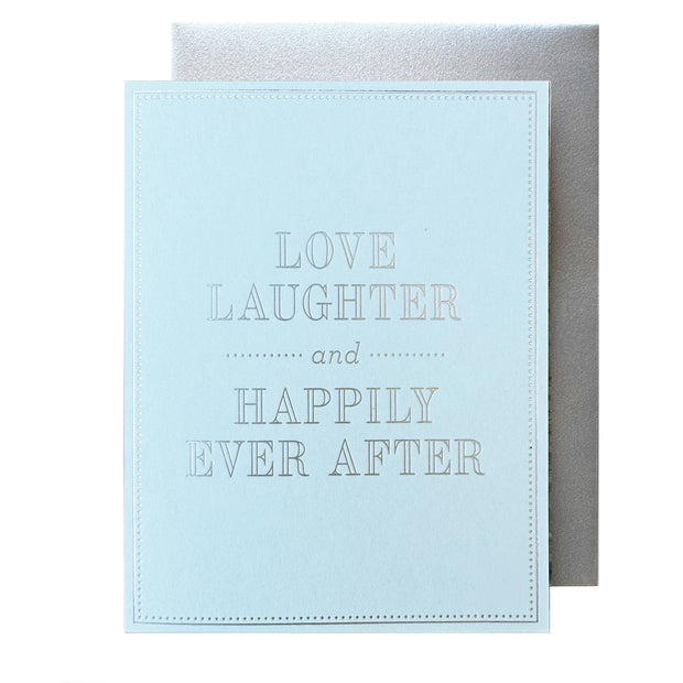 Happily Ever After Wedding Card
